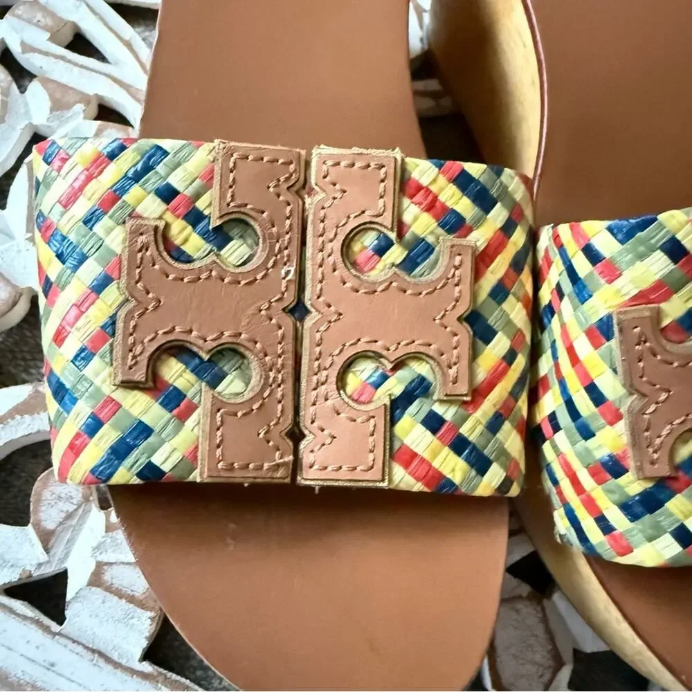 Tory Burch Wedge Platform Sandals Shoes Women’s 6